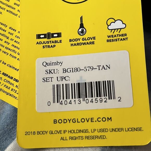 BODY GLOVE HIP PACK ONE INTERIOR & TWO EXTERIOR POCKETS ADJUSTABLE STRAP NWT - Picture 10 of 10